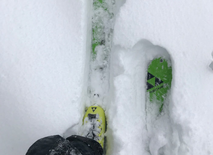 Positive Schneekontrolle – Originalstrecke für den Glemmermoasta